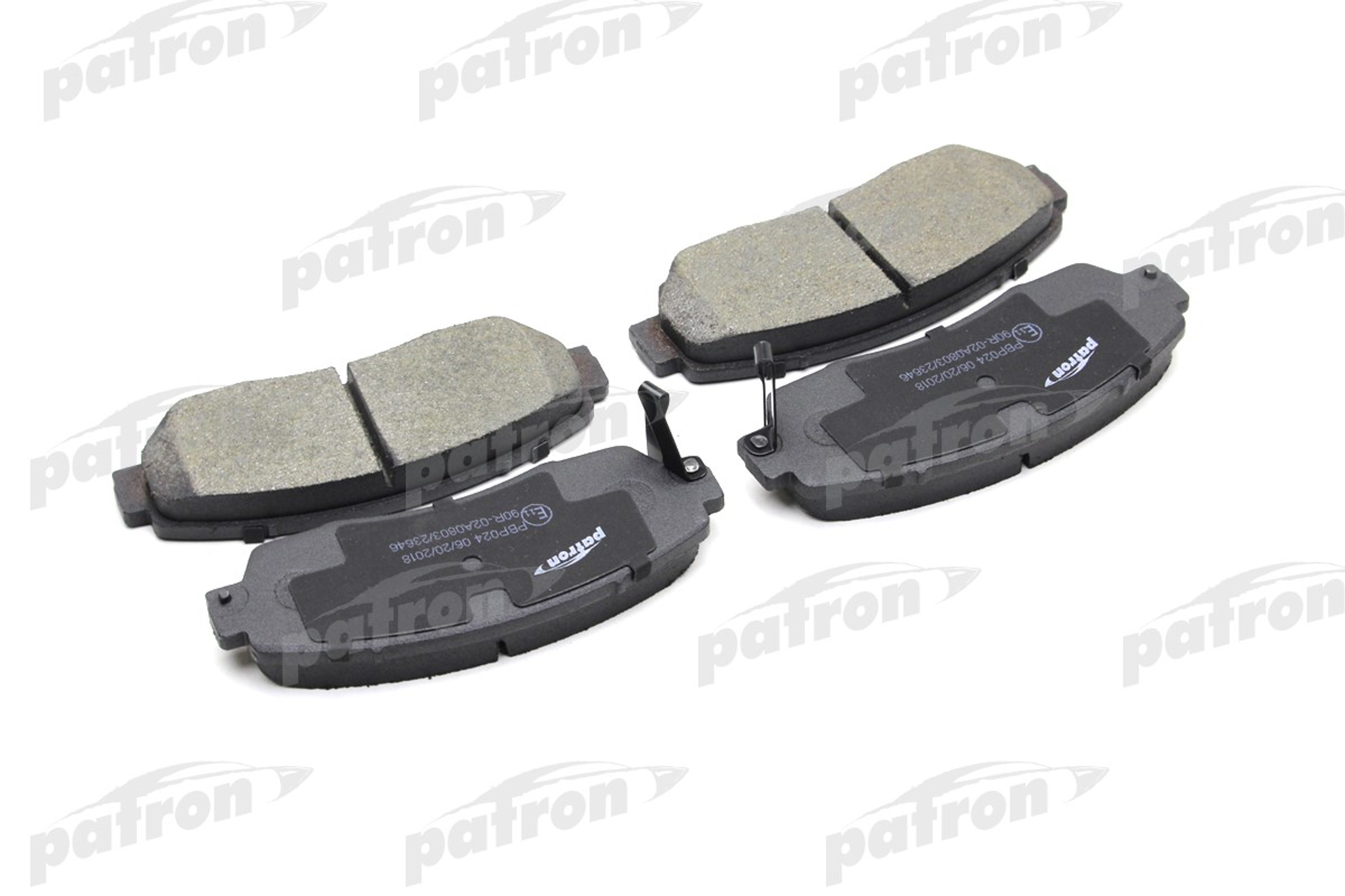 PATRON PBP024 - Тормозные колодки 