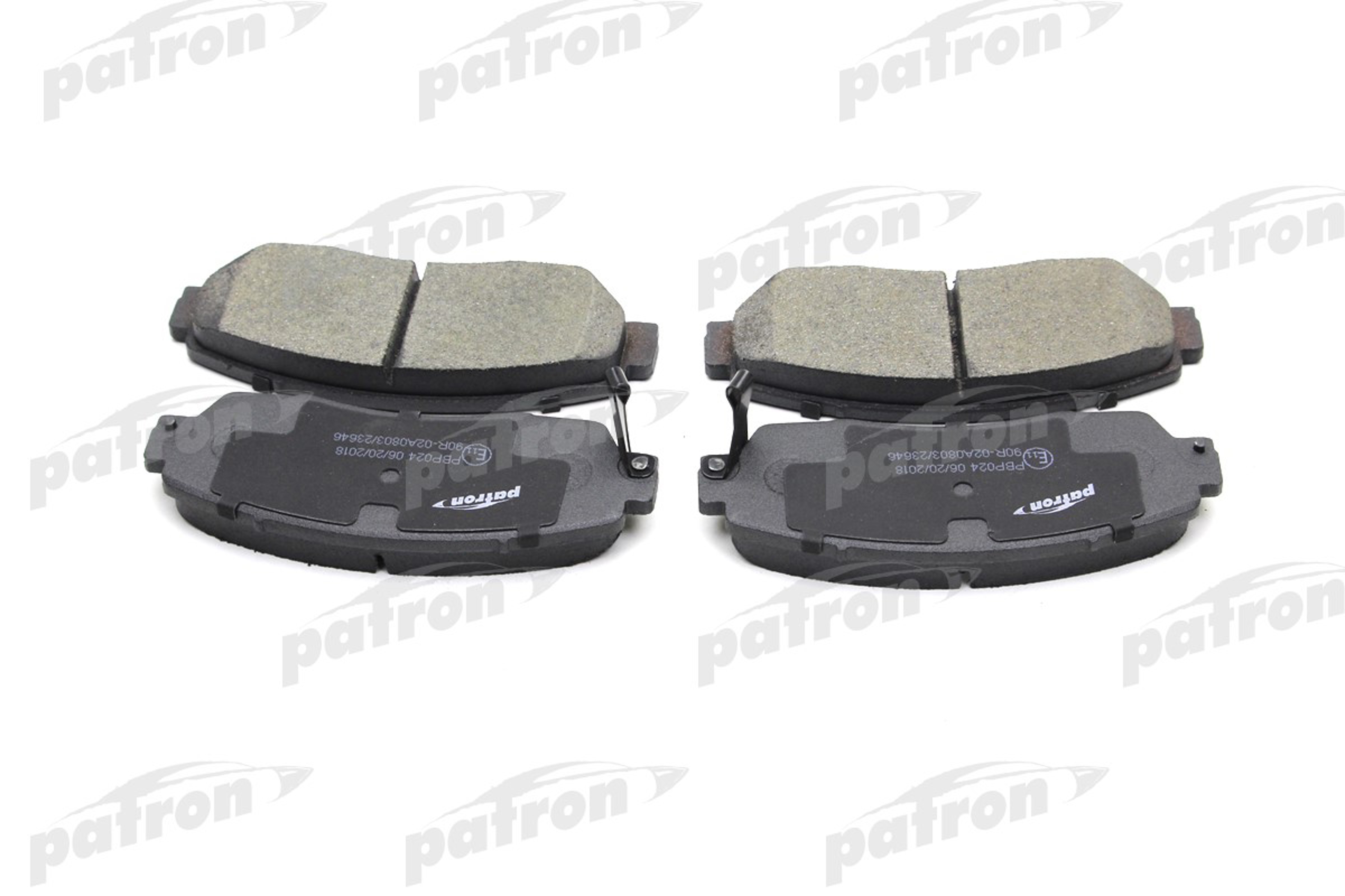 PATRON PBP024 - Тормозные колодки 