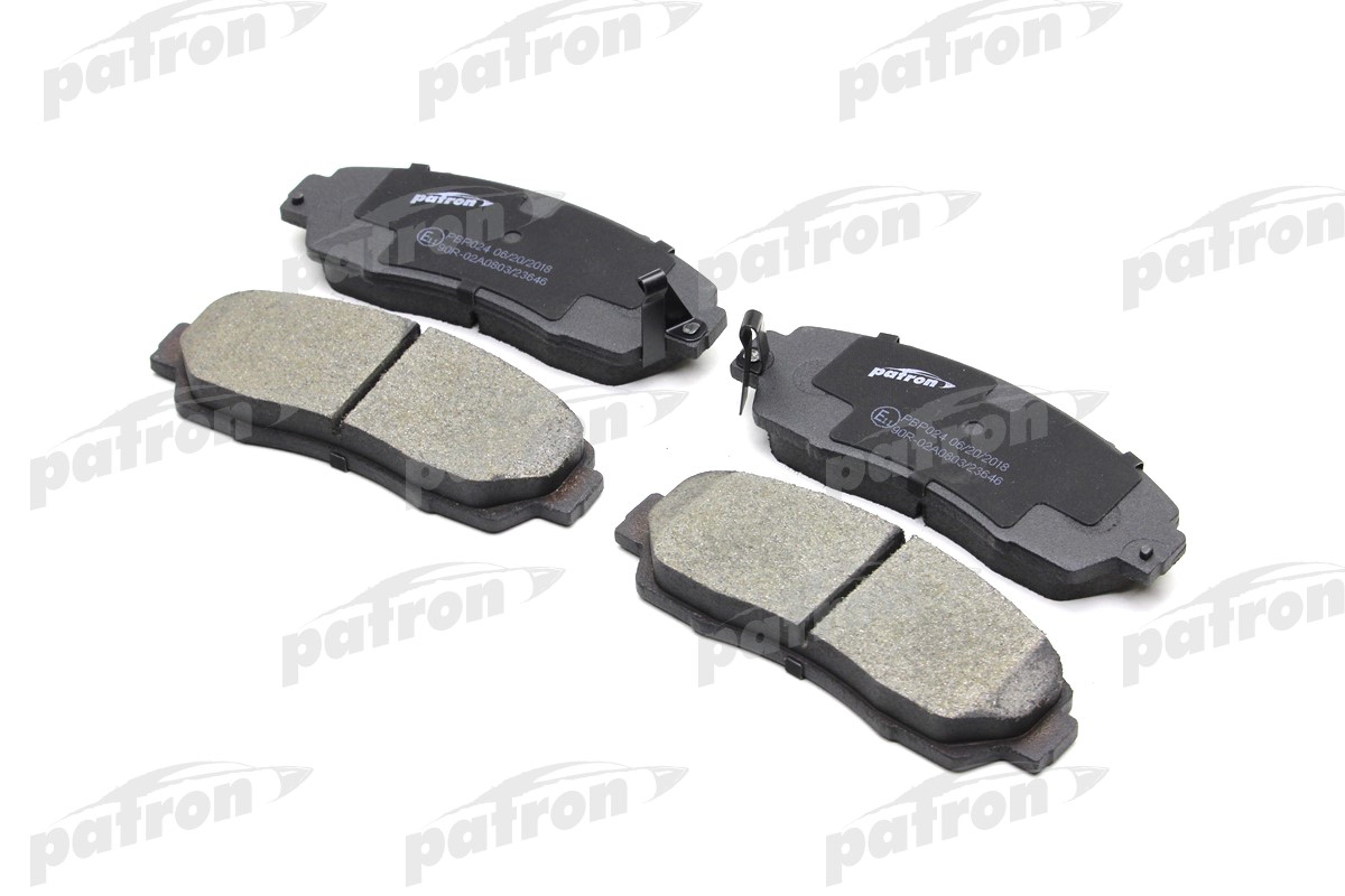 PATRON PBP024 - Тормозные колодки 
