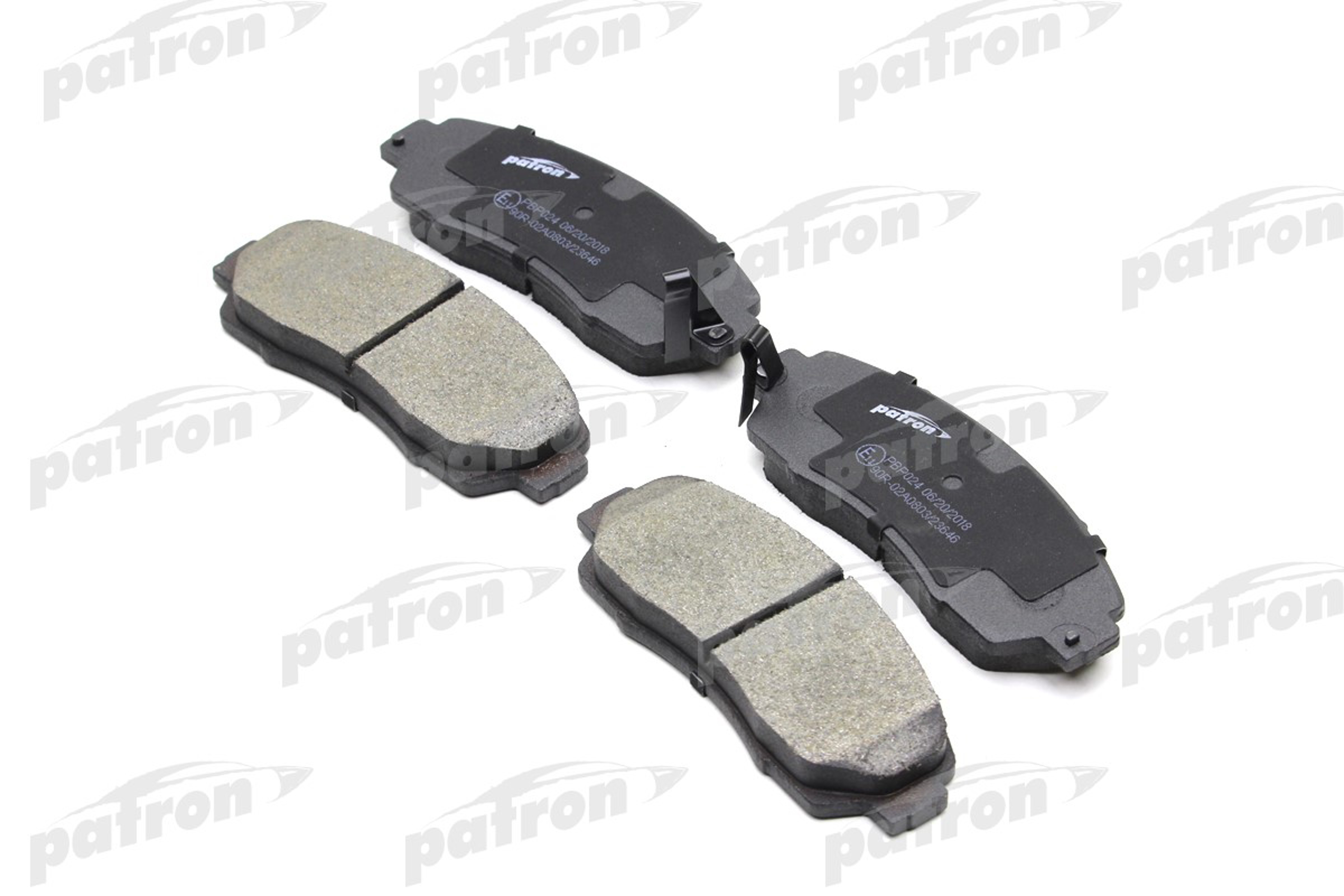 PATRON PBP024 - Тормозные колодки 