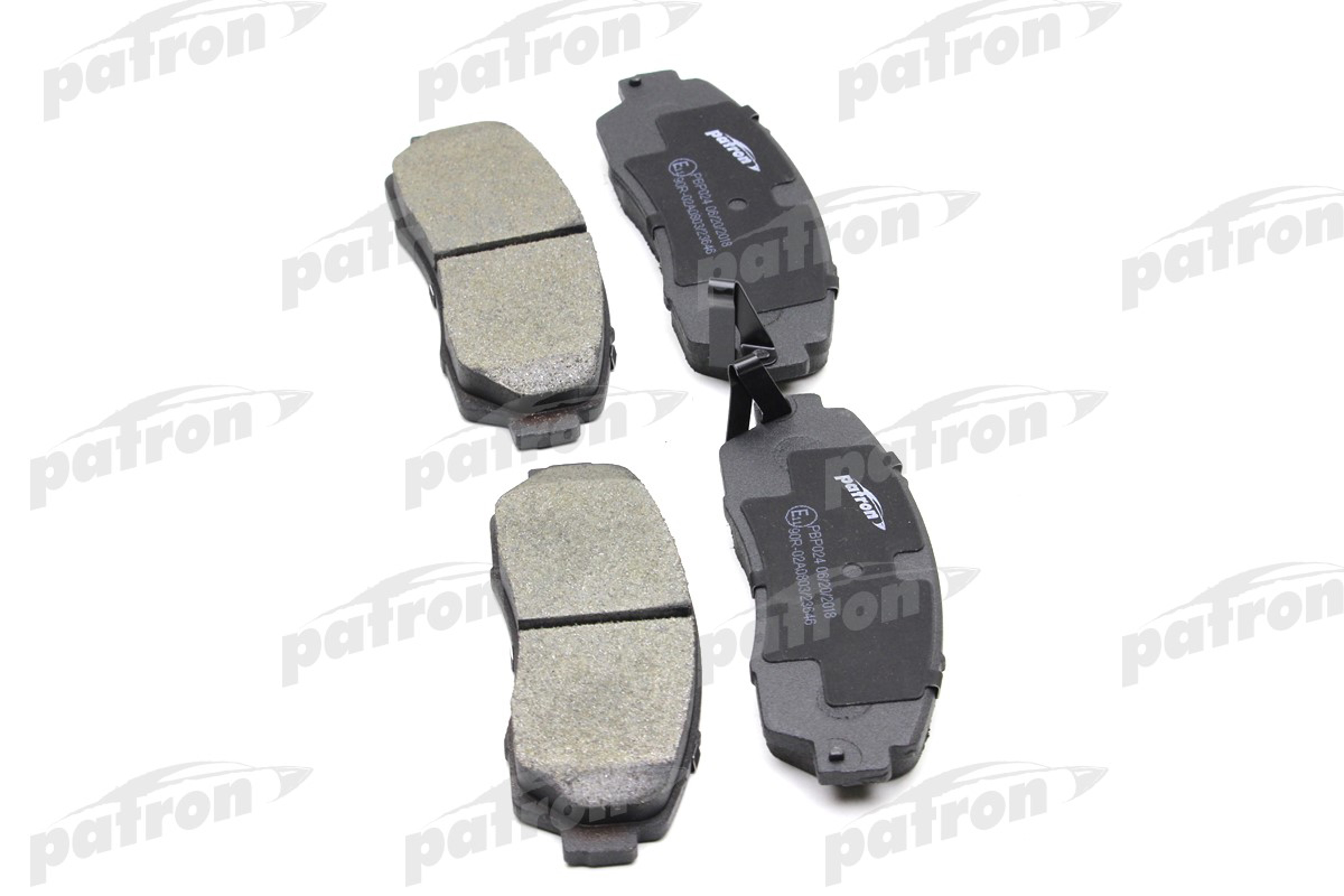 PATRON PBP024 - Тормозные колодки 