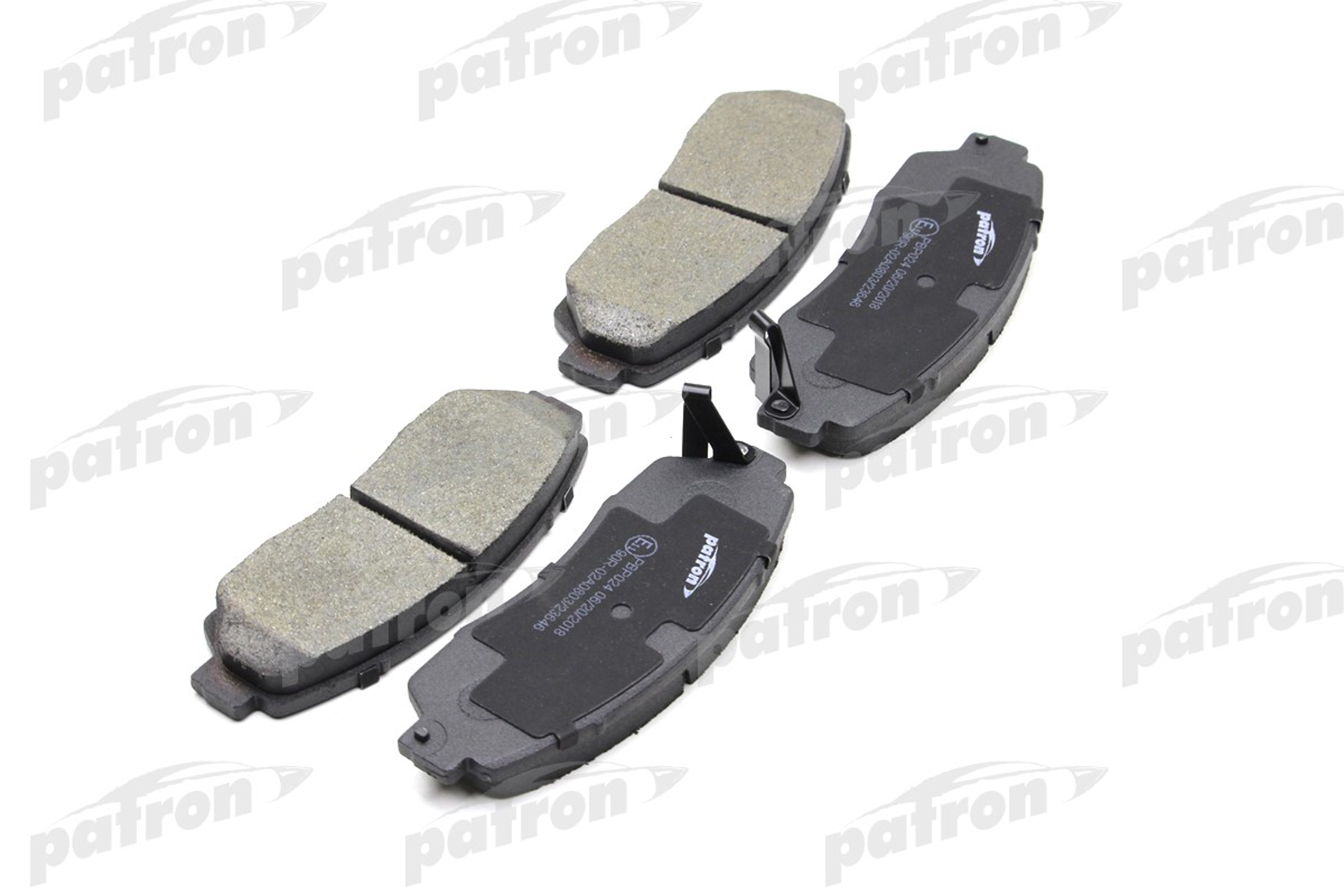 PATRON PBP024 - Тормозные колодки 