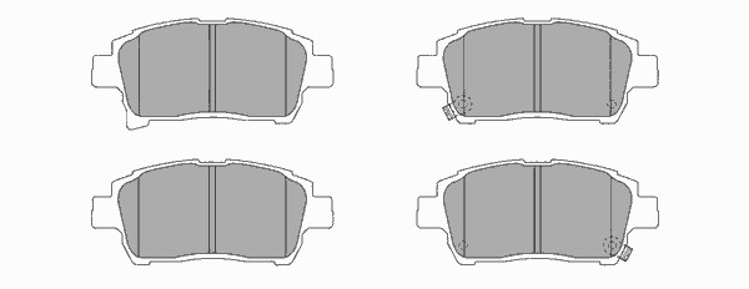 FREMAX FBP-1604 - Тормозные колодки 