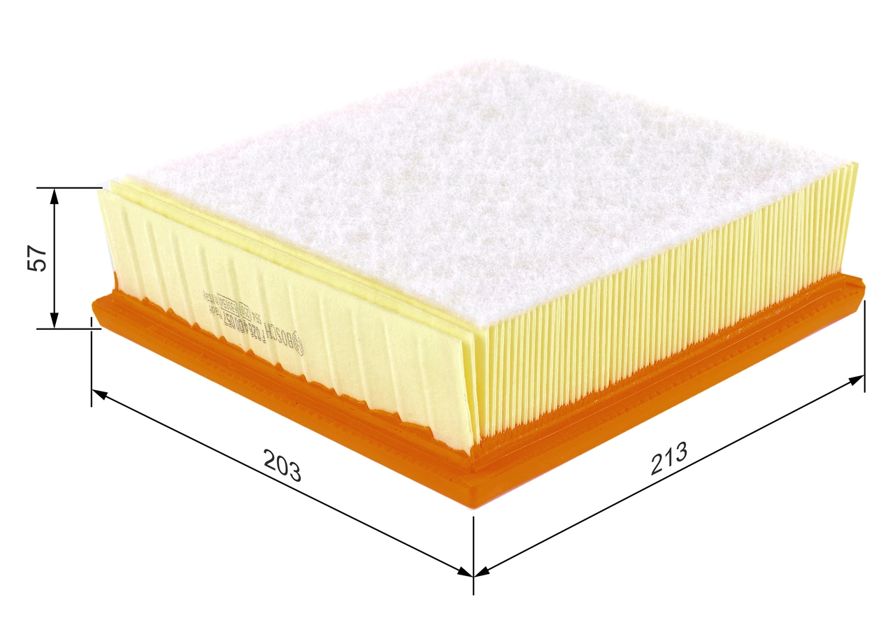 BOSCH F 026 400 057 - Воздушный фильтр