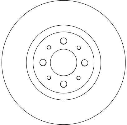 TRW DF4377 - Тормозные диски