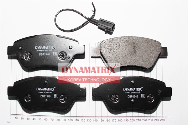 DYNAMATRIX DBP1946 - Тормозные колодки 