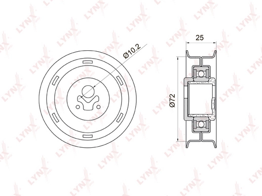 Натяжной ролик ГРМ