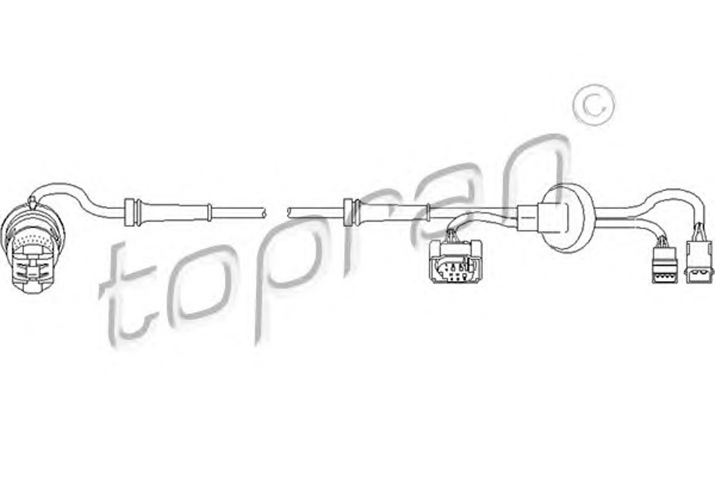 HANS PRIES 109925755 - Датчик ABS