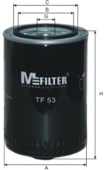 MFILTER TF 53 - Масляный фильтр
