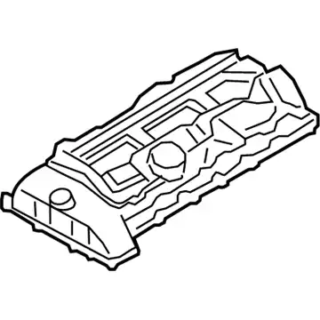 BMW 11127570292 - крышка головки блока цилиндров 