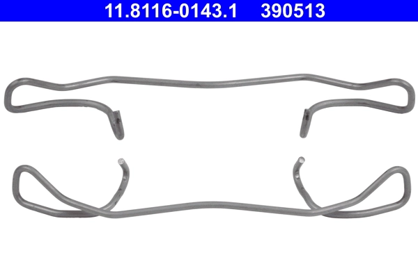 ATE 11.8116-0143.1 - Пружинка тормозного суппорта
