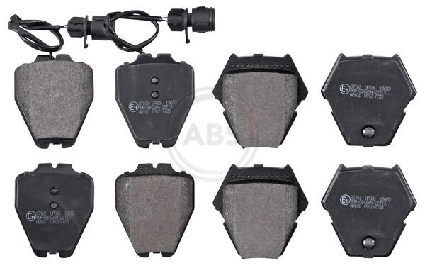A.B.S. 37162 - Тормозные колодки 