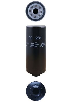 MAHLE OC 281 - Масляный фильтр