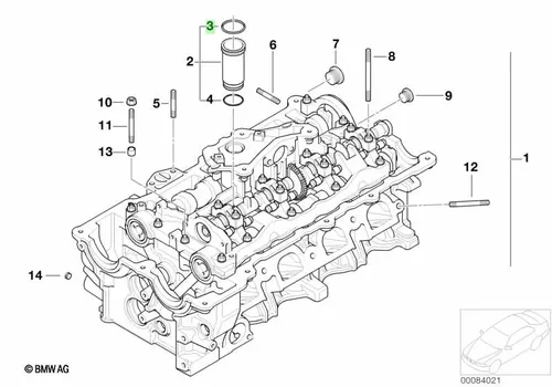 BMW 11377514007 - Кольцо круглого сечения !30.2x3.0 \BMW 1' E81, E82, E87, LCI, E88, 3' E46, E90, E91, E92