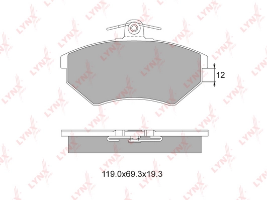 Тормозные колодки 