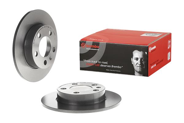 BREMBO 08.7165.11 - Тормозной диск PRIME LINE - UV Coated