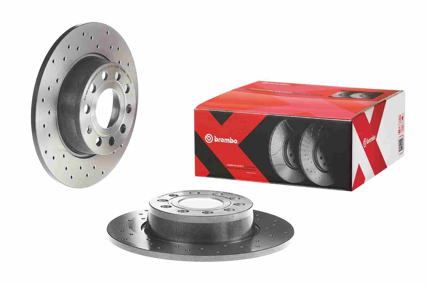BREMBO 08.B413.1X - Тормозной диск XTRA LINE - Xtra