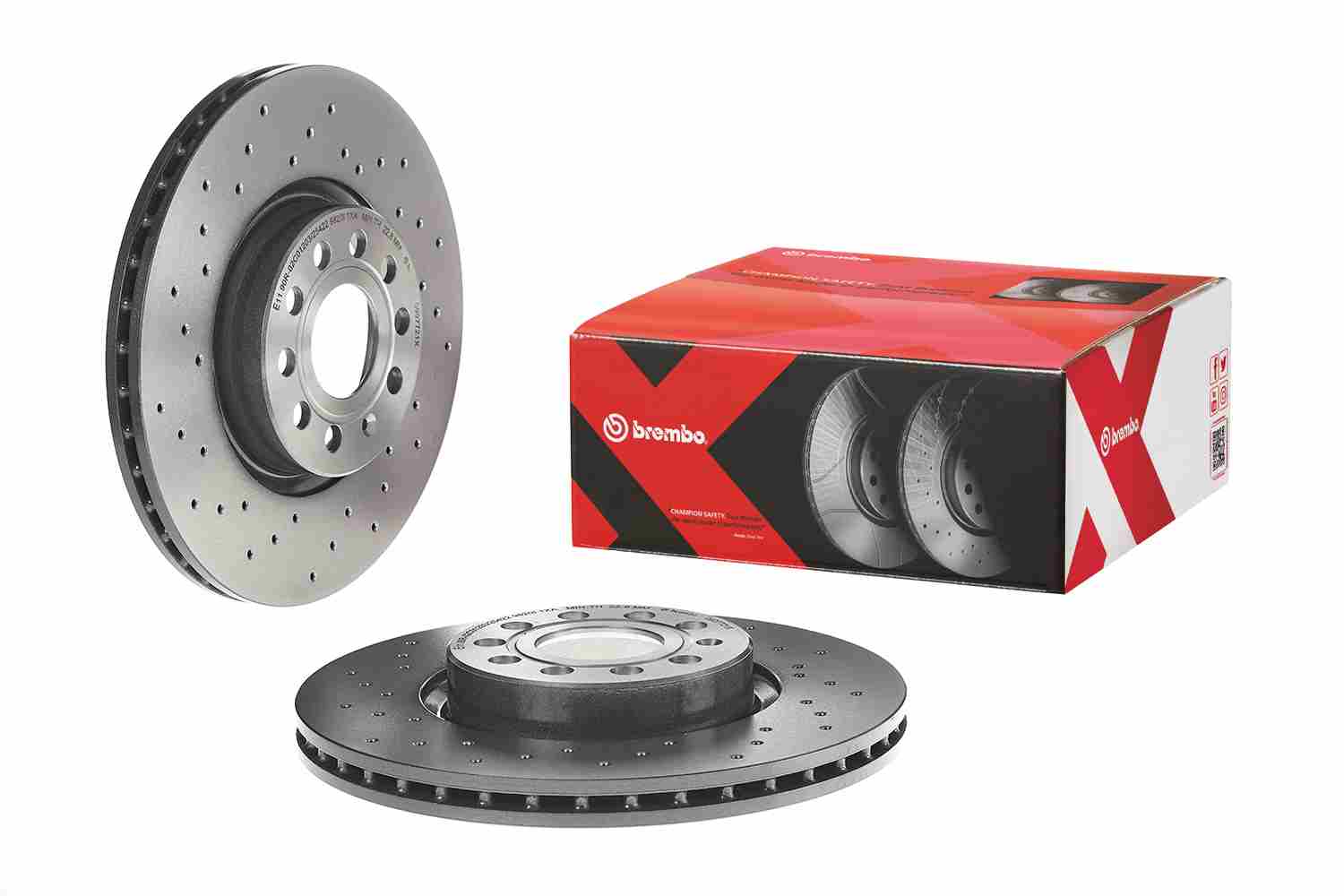 BREMBO 09.9772.1X - Тормозной диск XTRA LINE - Xtra