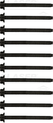 GLASER T80752-00 - Болты ГБЦ