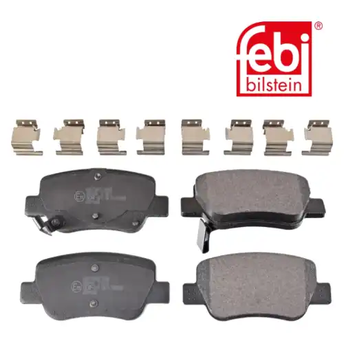 FEBI BILSTEIN 116304 - колодки дисковые! задние\ Toyota Avensis 1.6-2.2D 08-18