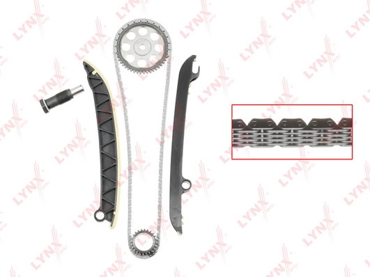 LYNXAUTO TK-0054 - Комплект цепи ГРМ