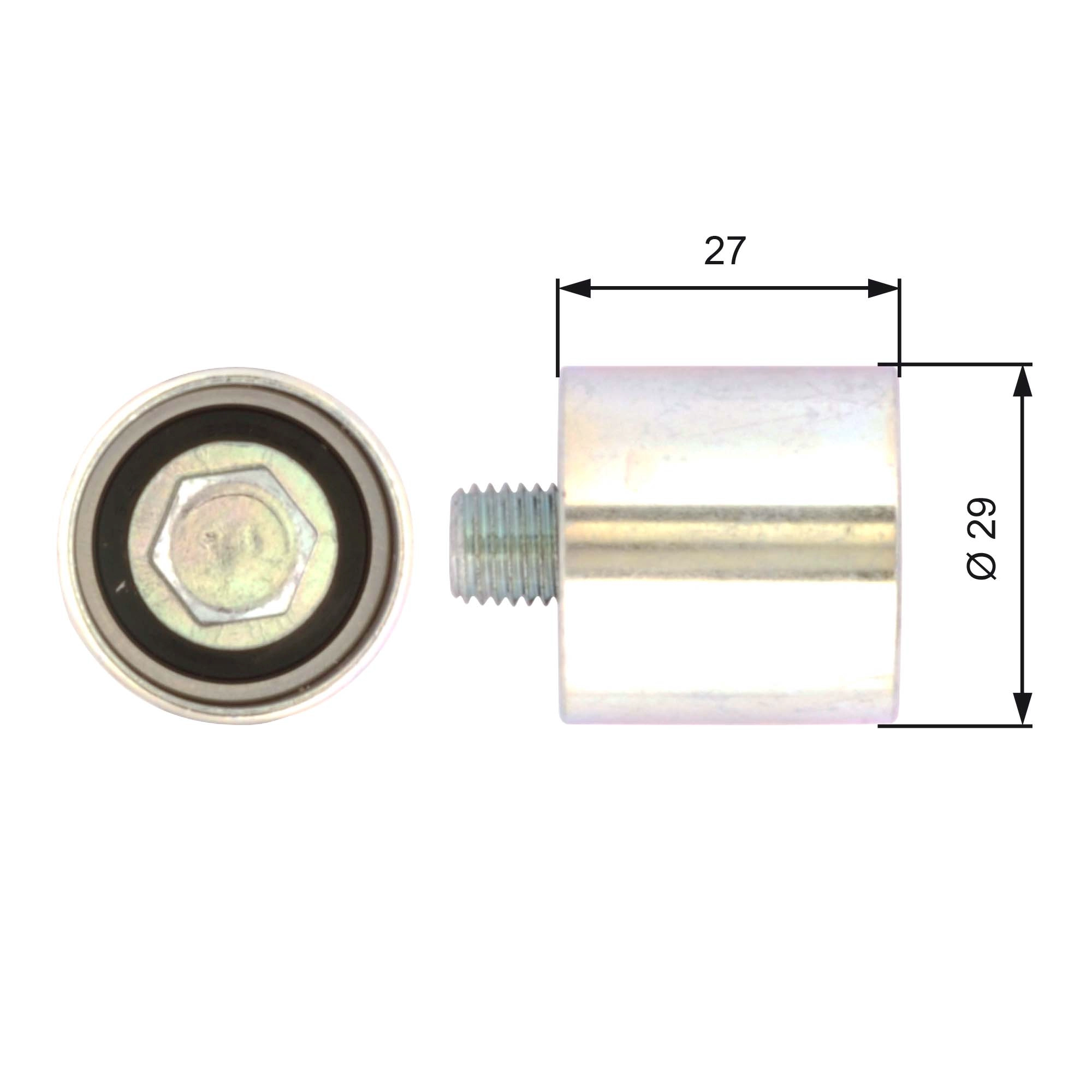 GATES T42019 - Обводной ролик ГРМ