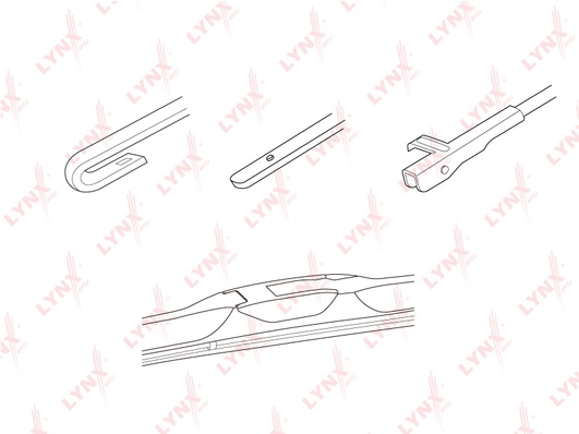 Щетка стеклоочистителя HYBRID
