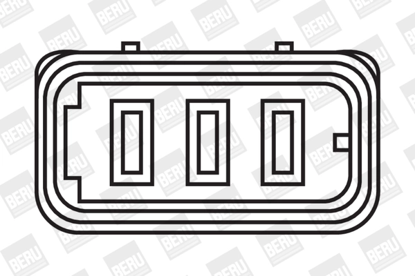 BERU ZS016 - Катушка зажигания