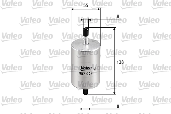 VALEO 587002 - Топливный фильтр