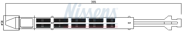 NISSENS 95468 - Осушитель кондиционера