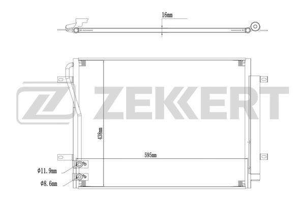 Радиатор кондиционера