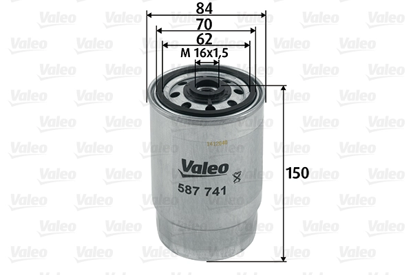 VALEO 587741 - Топливный фильтр
