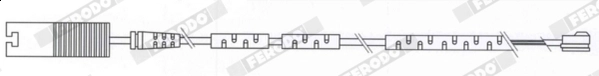 FERODO FWI357 - Датчик износа тормозных колодок