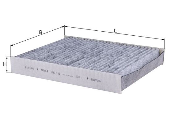 KNECHT LAK 169 - Салонный фильтр