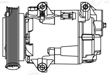 LUZAR LCAC0909 - Компрессор кондиционера