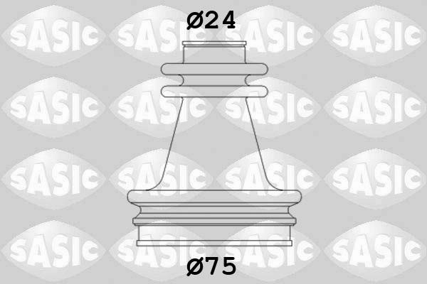 SASIC 4003416 - Пыльник ШРУСа