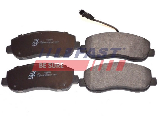 FAST FT29536 - Тормозные колодки 