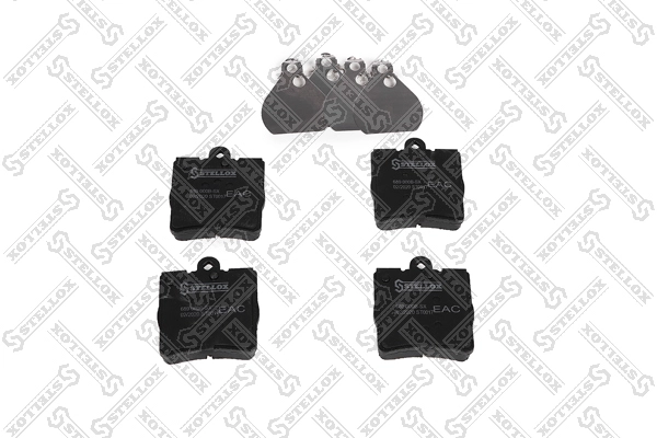 STELLOX 689 000B-SX - Тормозные колодки 