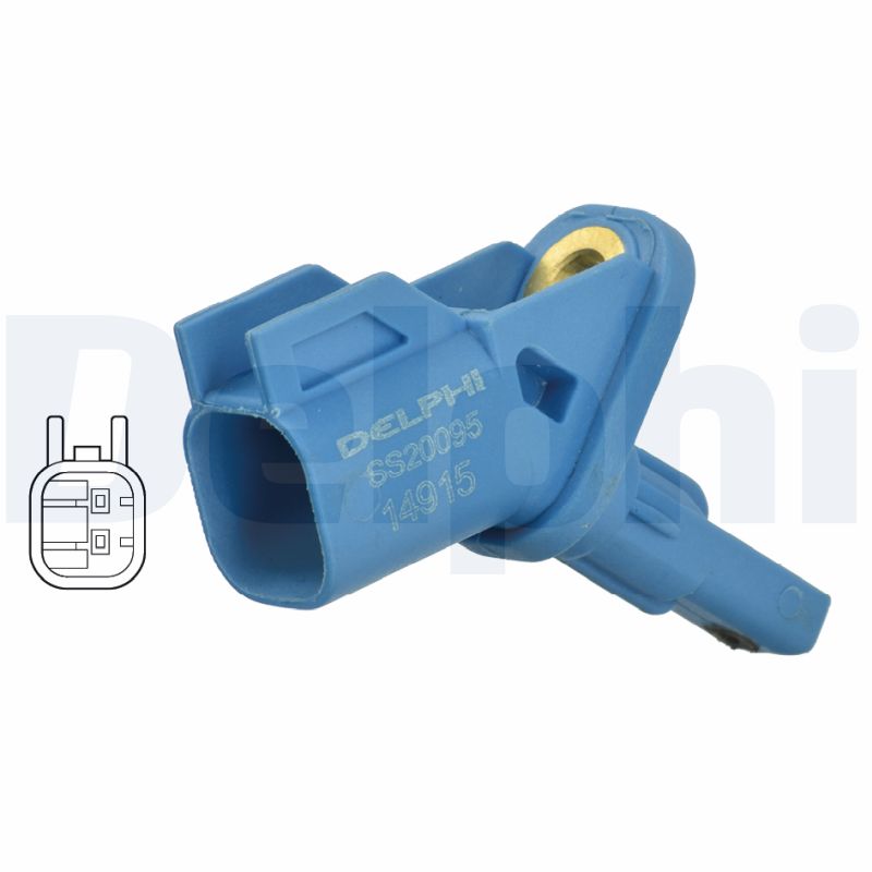 DELPHI SS20095 - Датчик АБС (ABS)
