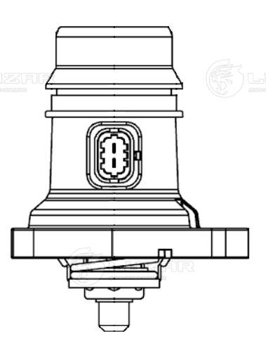 LUZAR LT2133 - Термостат