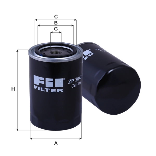 FIL FILTER ZP 3042 A - Масляный фильтр