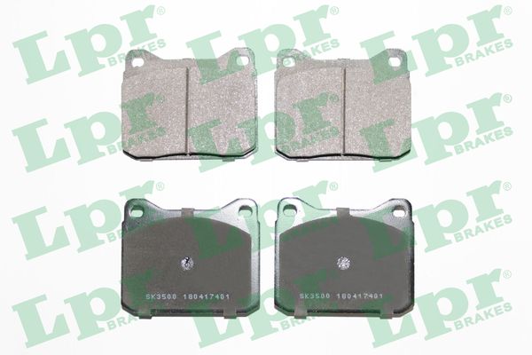 LPR 05P401 - Тормозные колодки 