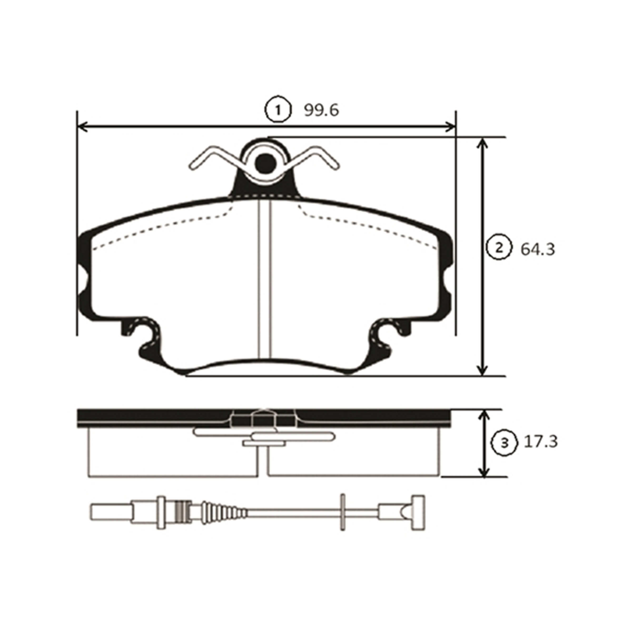 CTR GK0925 - Тормозные колодки 