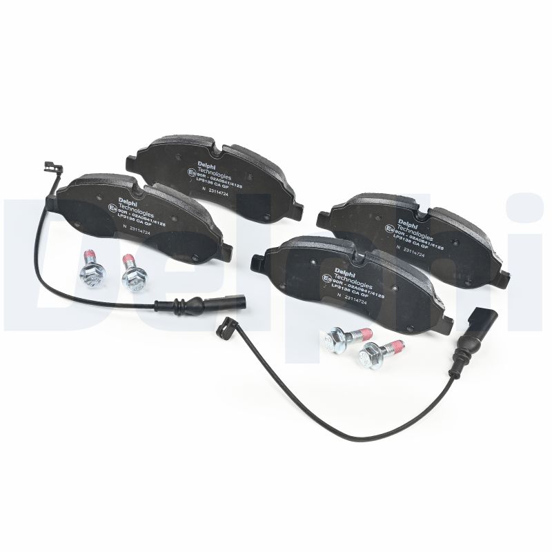 DELPHI LP3136 - Тормозные колодки 