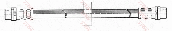 TRW PHA262 - Тормозные шланги