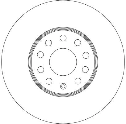 TRW DF4295 - Тормозные диски