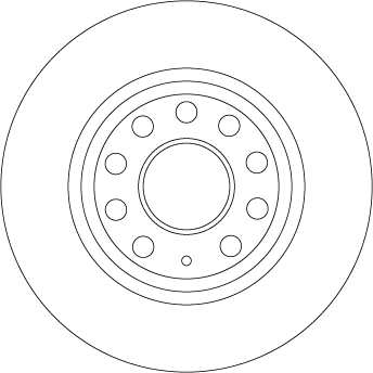 TRW DF4558 - Тормозные диски