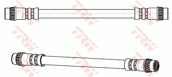TRW PHA429 - Тормозные шланги