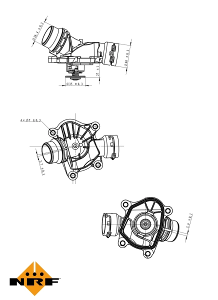 NRF 725041 - Термостат