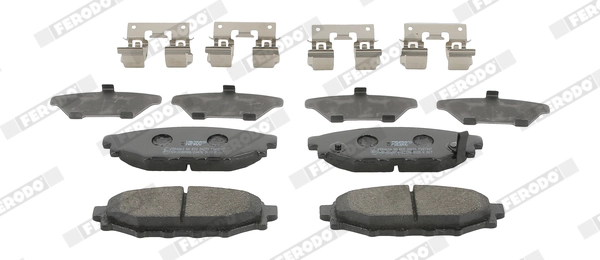 FERODO FDB1947 - Тормозные колодки 